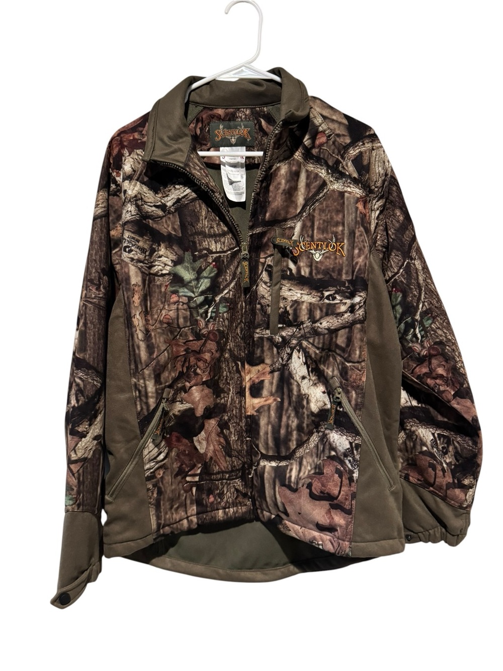 ScentLok Men's Realtree Camo Field Jacket - Olive/Brown